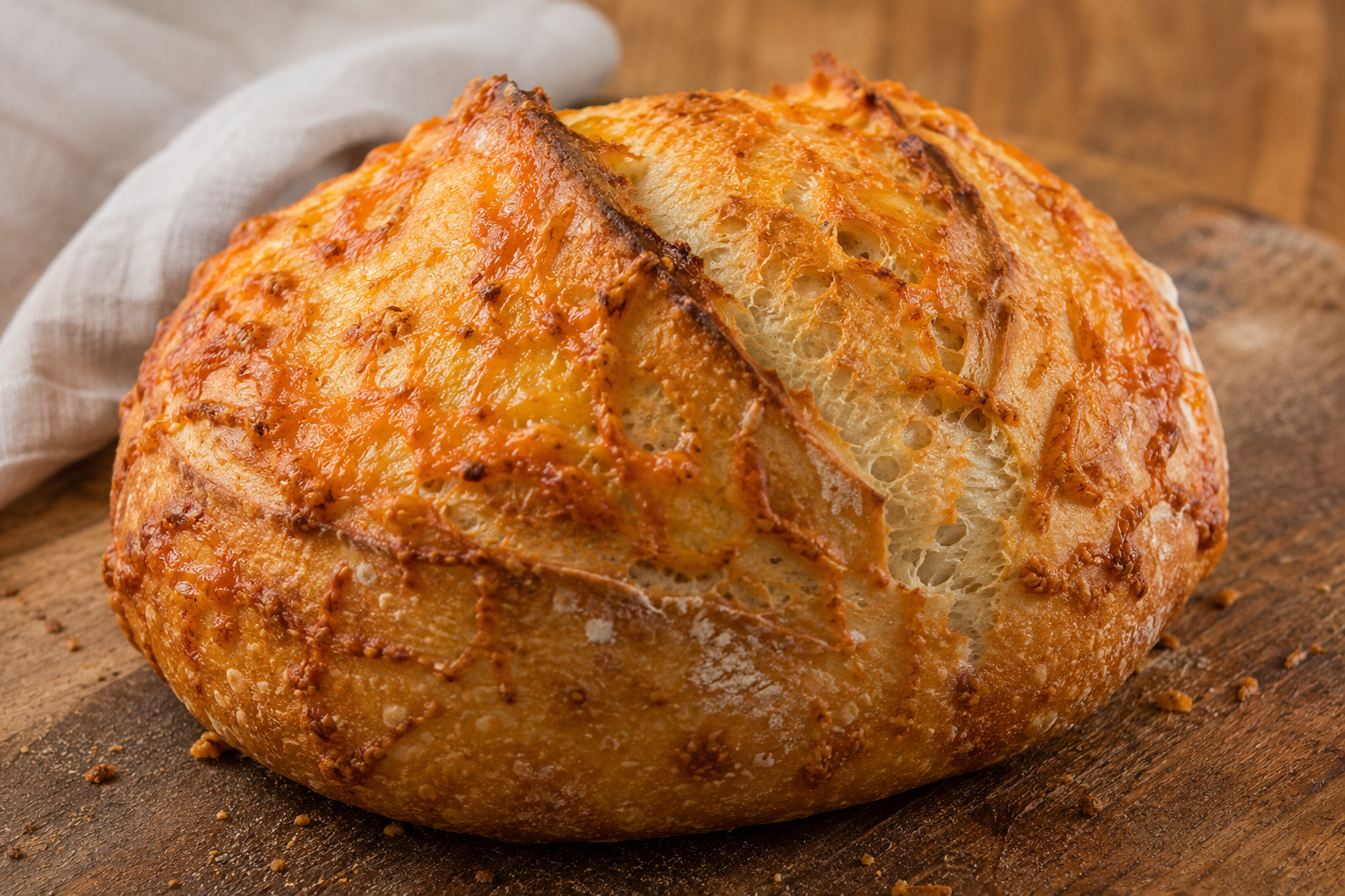 The Hearth — Asiago Sourdough