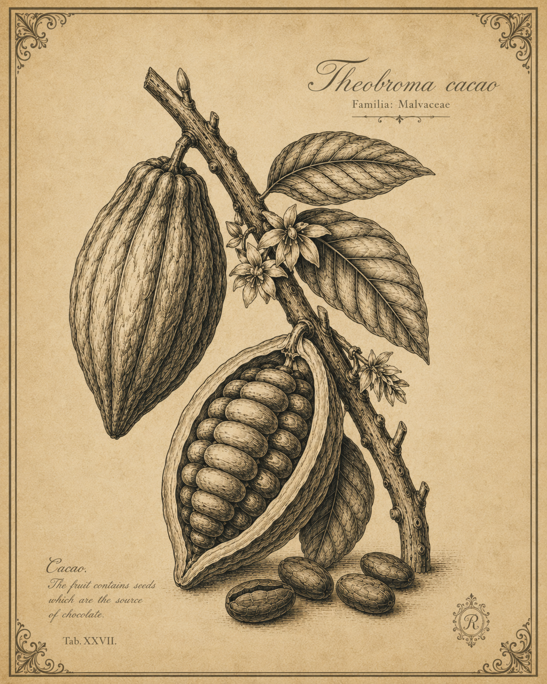 Crescent Rose Cocoa Bean, Batch 026