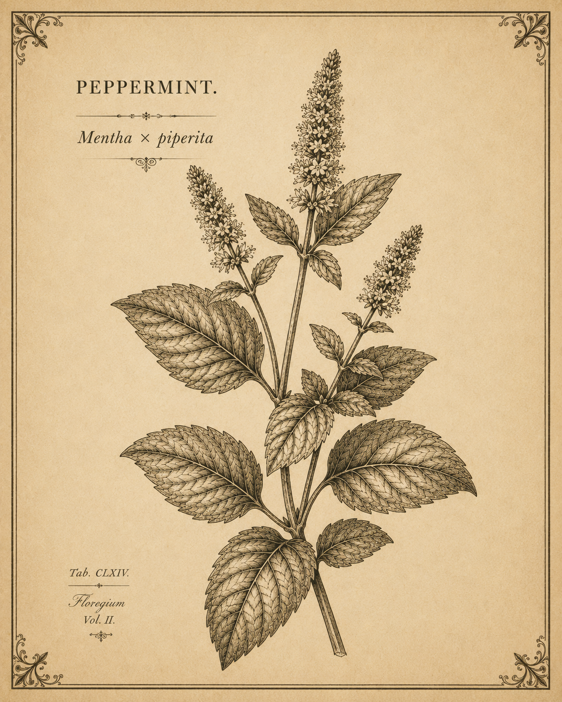 Crescent Rose Peppermint, Batch 025